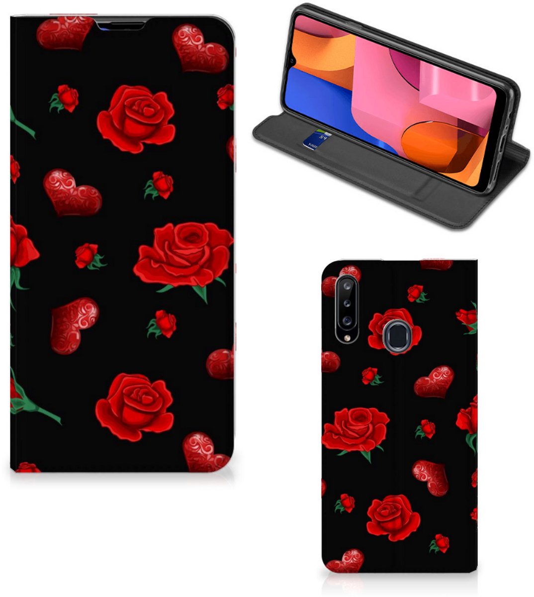 Samsung Galaxy A20s Magnet Case Valentine