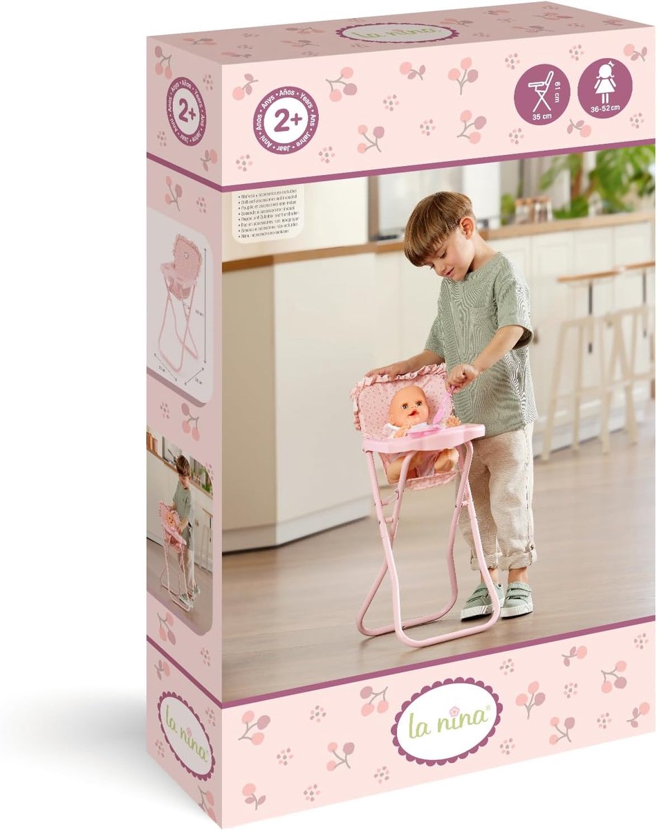 Olivia Collection Kinderstoel voor Kinderen vanaf 2 jaar - Inclusief Dienblad