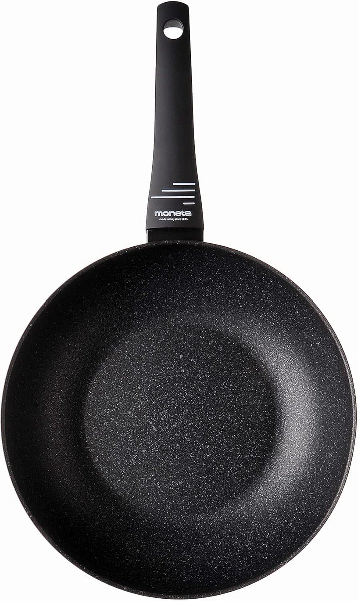 Wokpan 28 cm met Artech Stone Ultra Coating - Perfect voor Vetvrij Koken