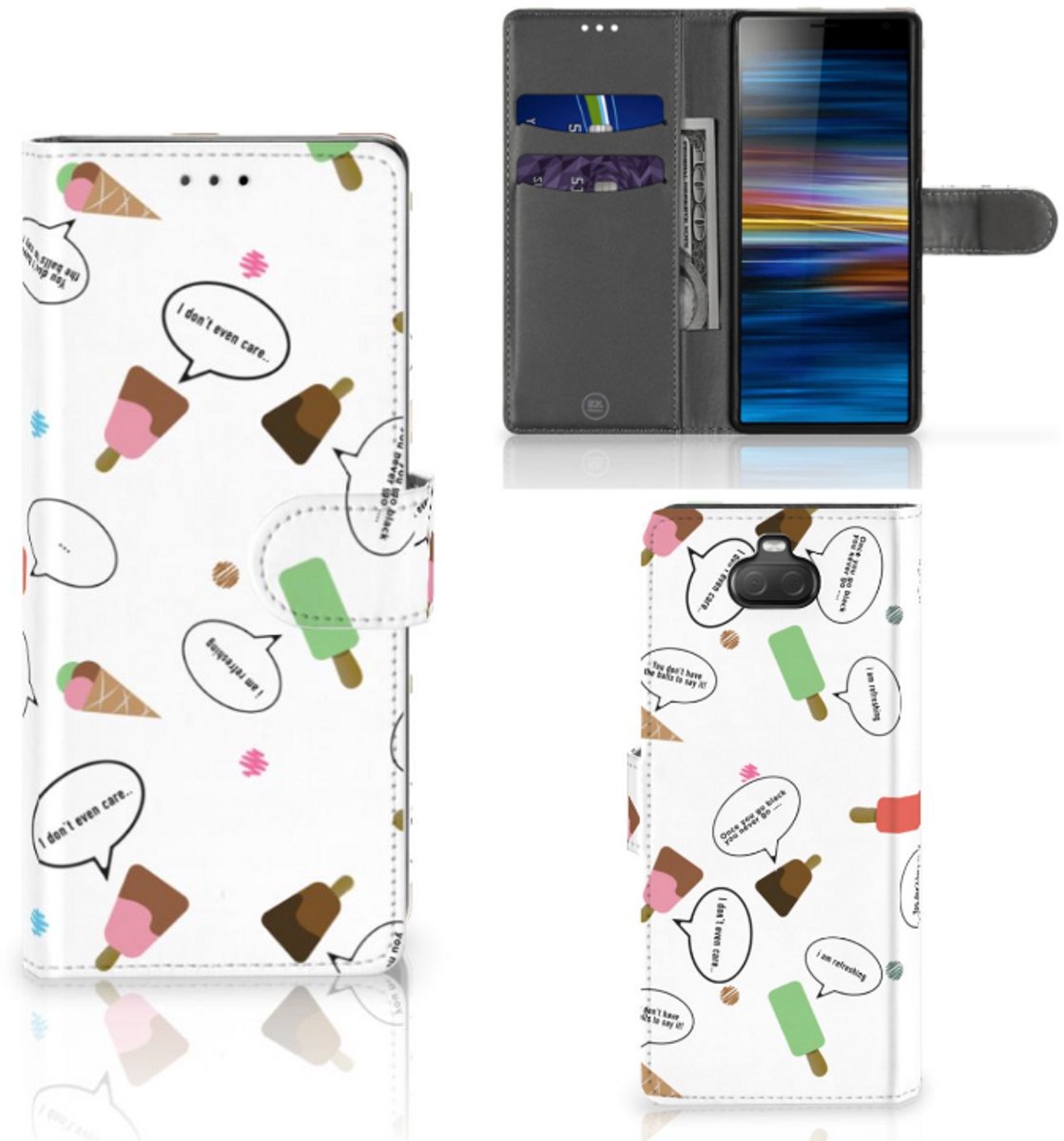 Sony Xperia 10 Book Cover IJsjes