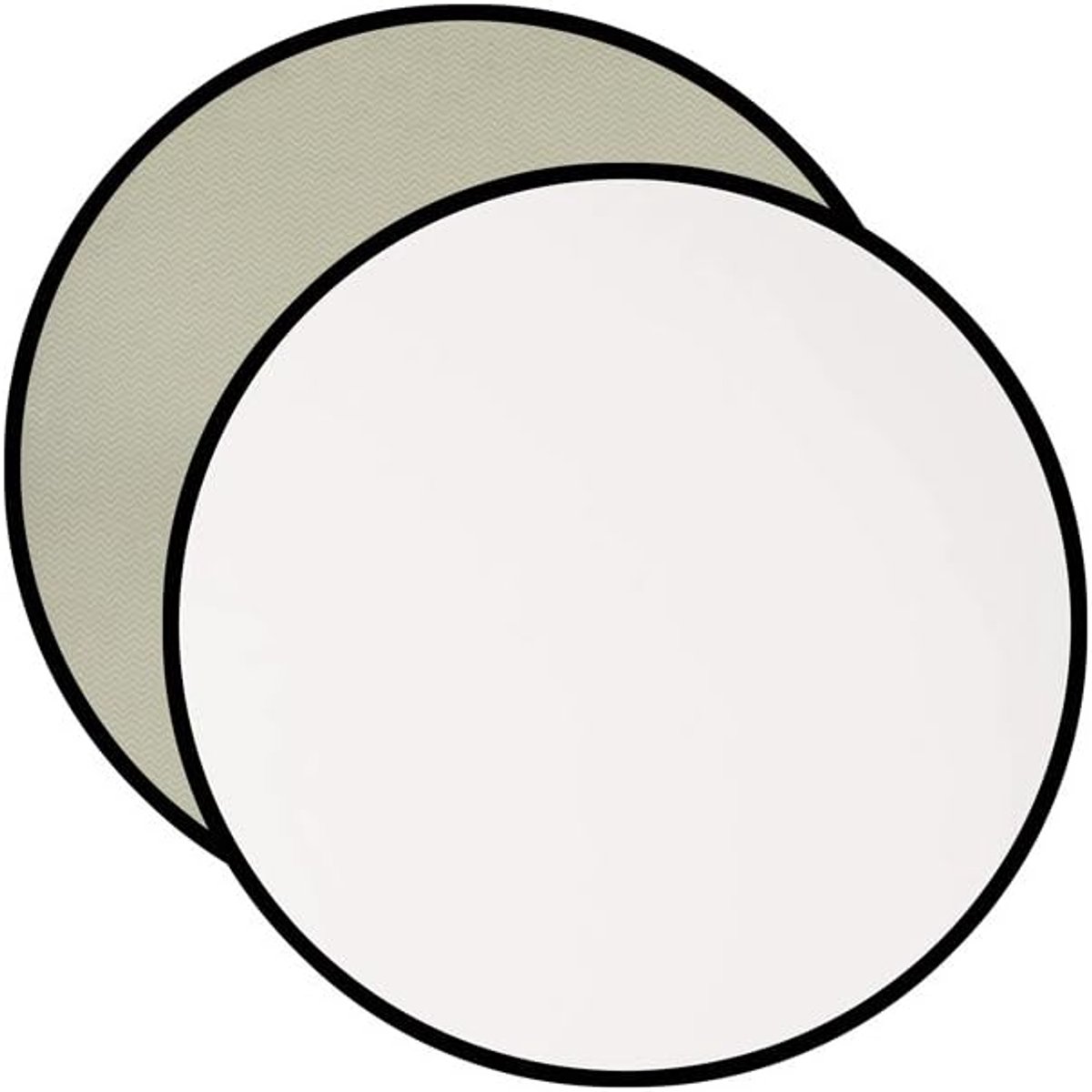 2-in-1 Reflector 30 inch voor Fotografie - Zonlicht/Wit