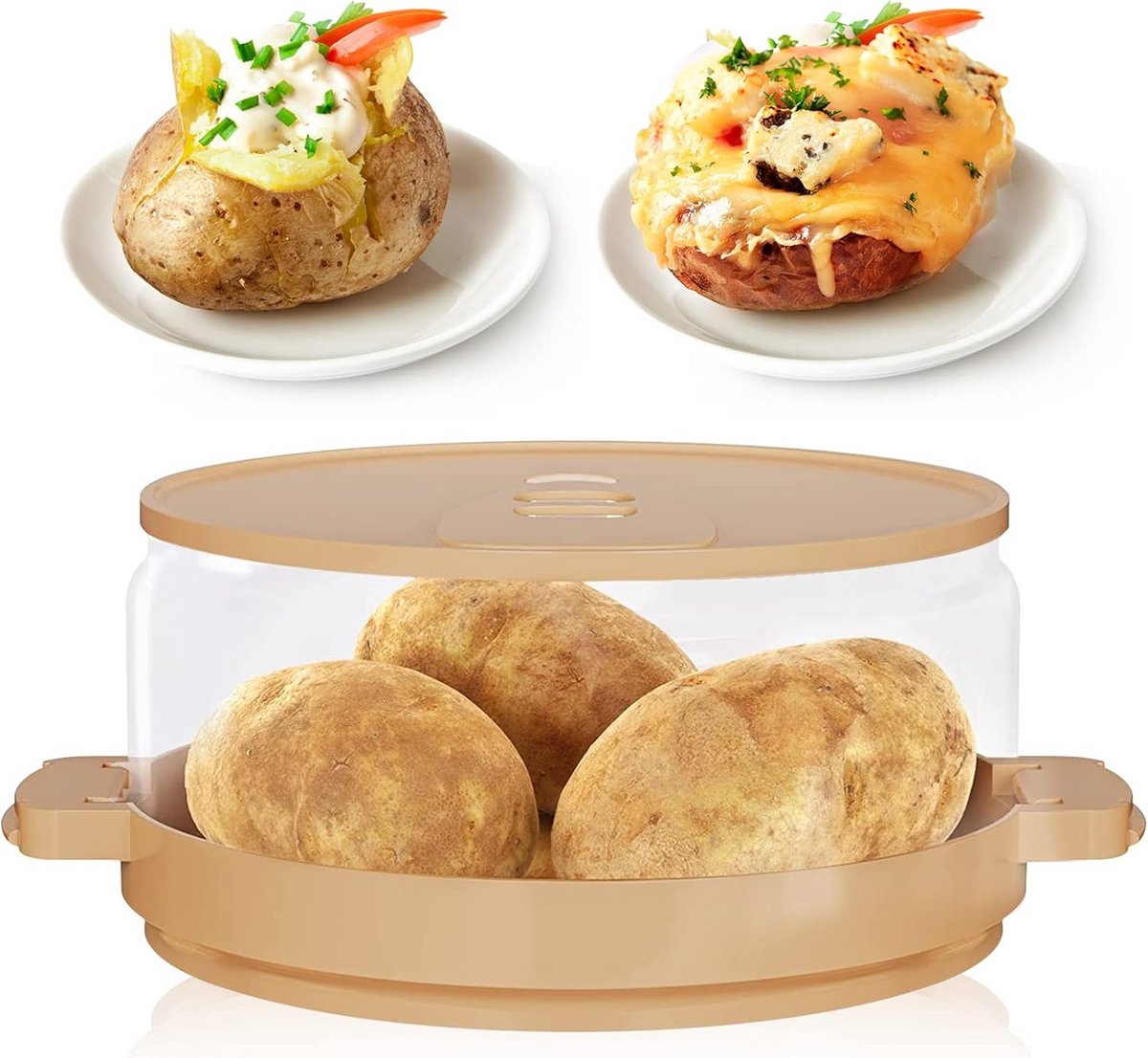 Magnetron Aardappelkoker voor Snel en Gemakkelijk Koken van Gebakken Aardappelen