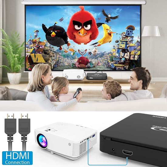 Super Mini Blu Ray DVD-speler Combo (zwart) — afbeelding 3