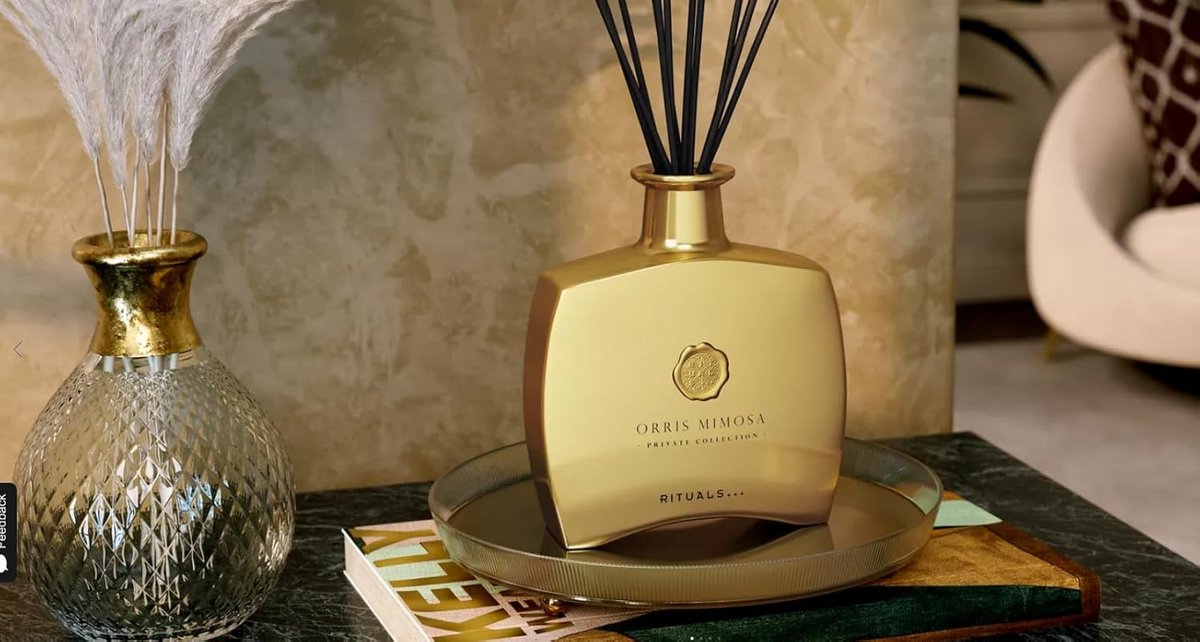 Luxe Huisgeur Geurstokjes met Orris en Mimosa - 100ml