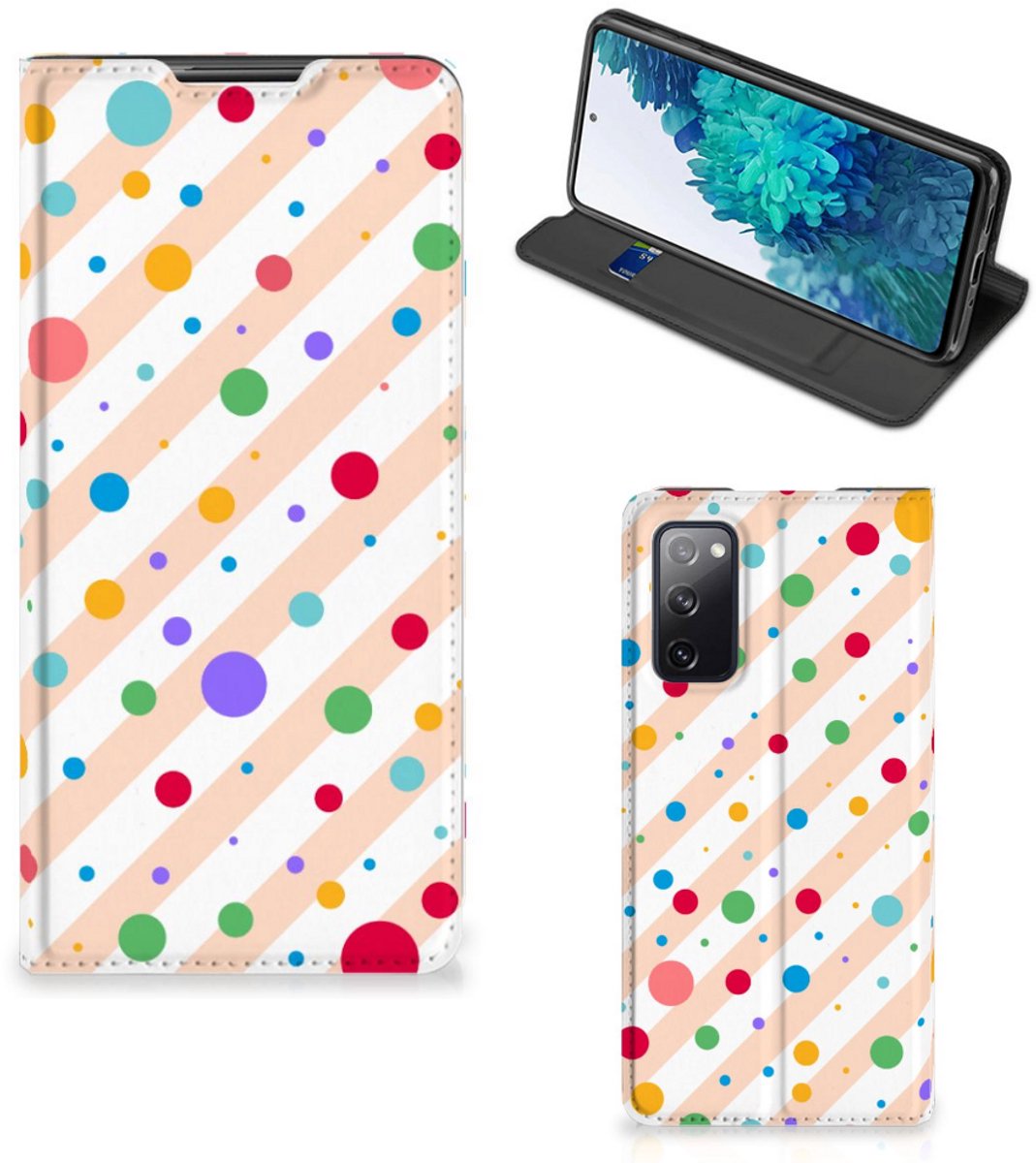 Samsung Galaxy S20 FE Hoesje met Magneet Dots