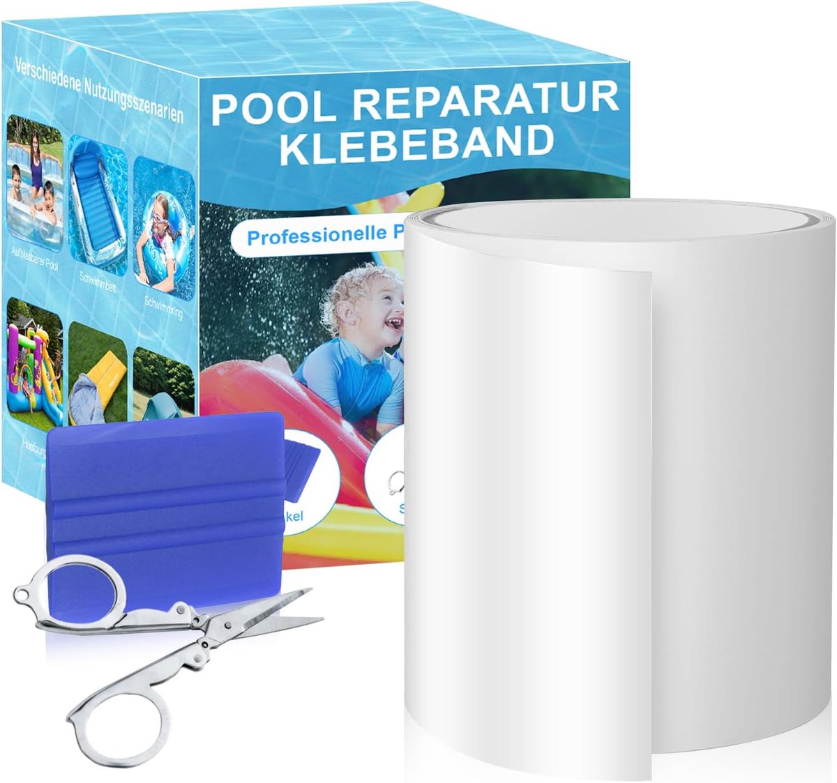 Zwembad Reparatieset Zelfklevend Onderwater Waterdicht