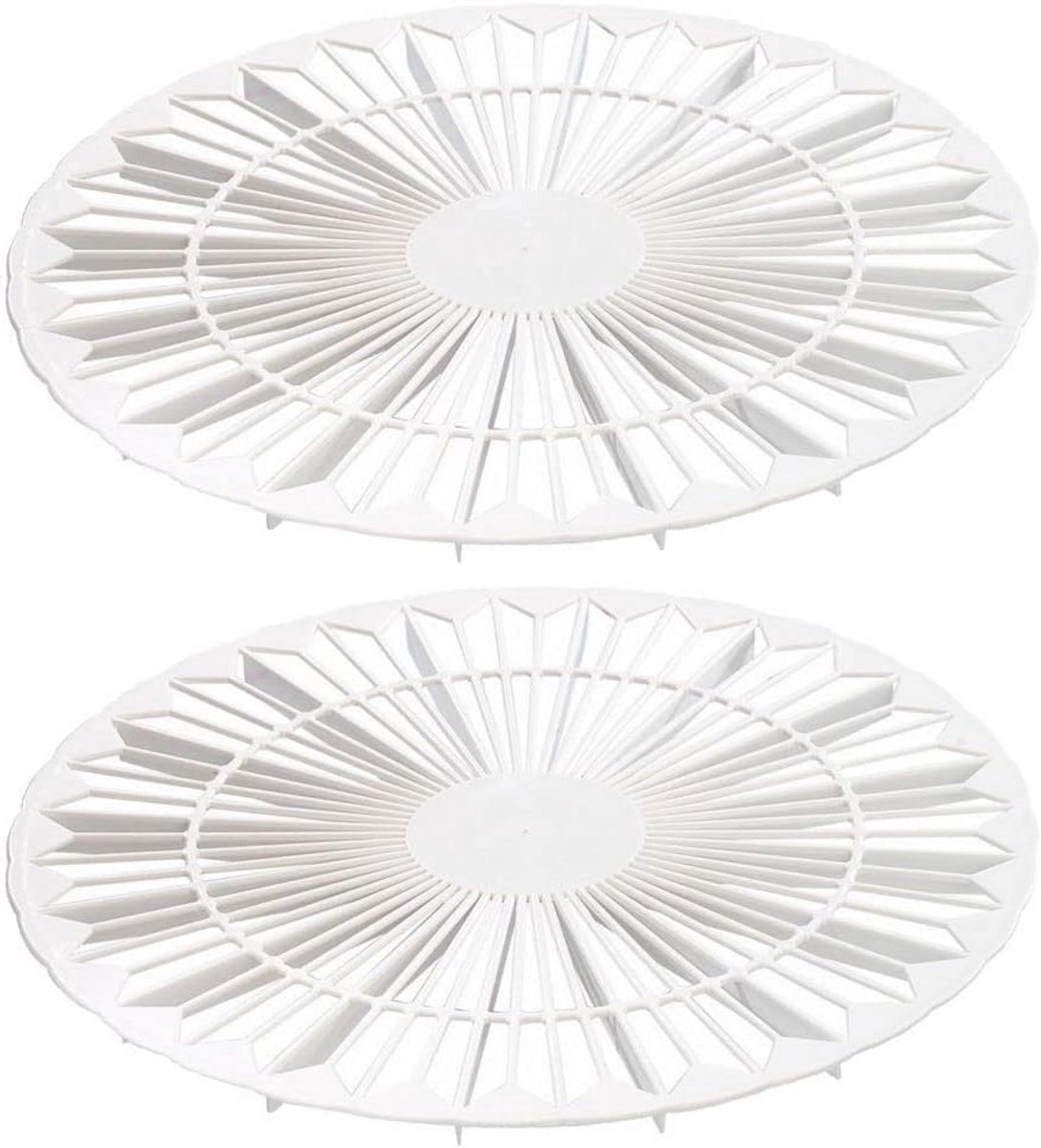 Taartkoelers en Taartverdelers Set - 32 cm, Kunststof, 2-in-1