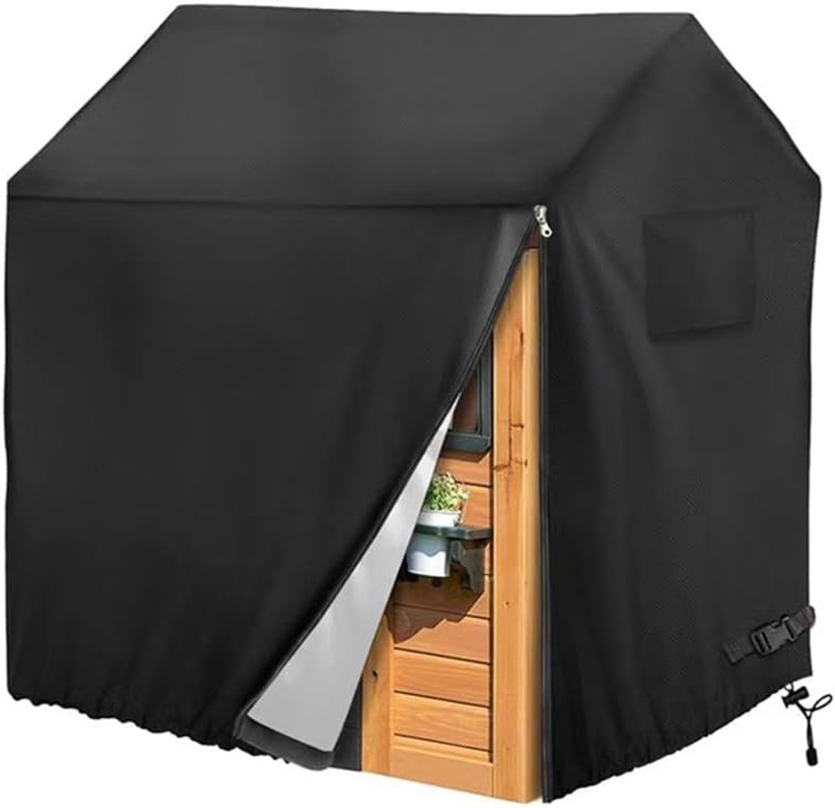 Waterdicht Dekzeil voor Buiten Speelhuis - Bescherming tegen Regen en UV Straling (145 x 145 x 160 cm)