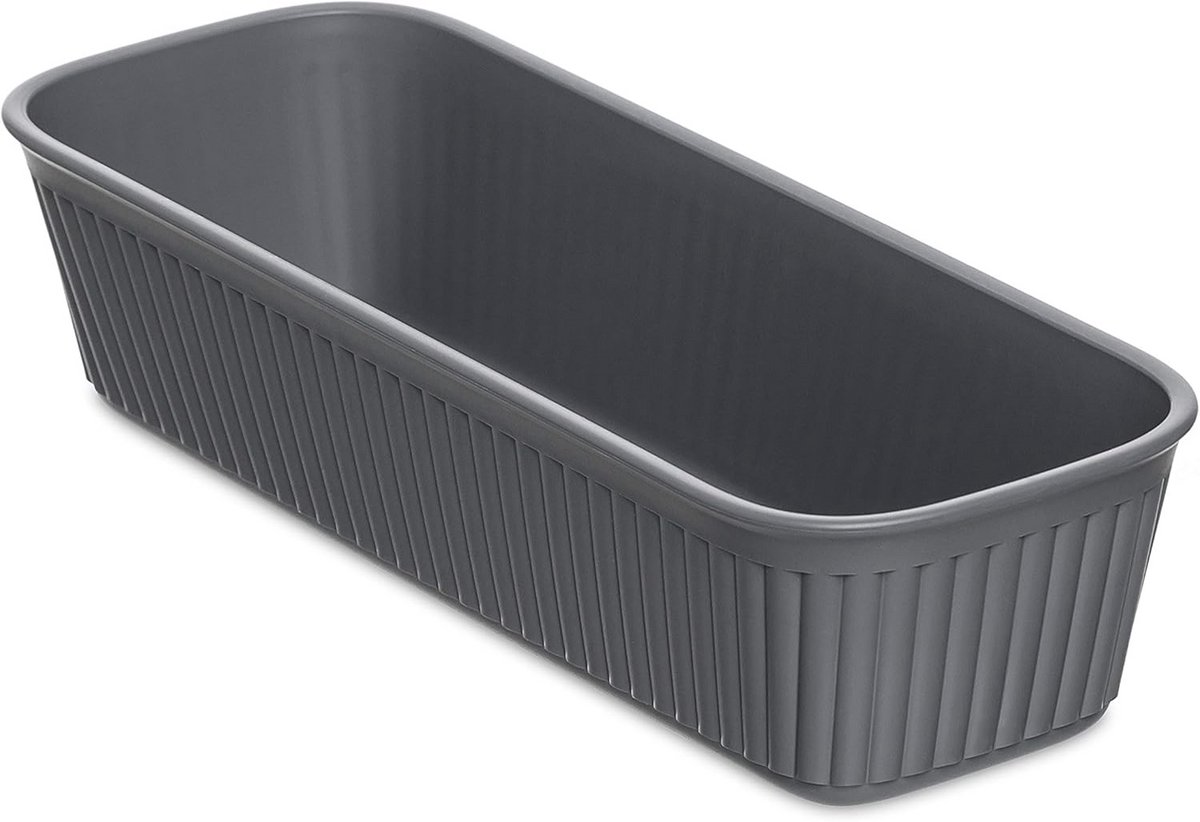 Bureauorganizer Slim Antracietgrijs – Elegant en Functioneel