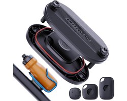 Waterdichte Fiets GPS Tracker Houder - Compatibel met Tile Pro, Mate en Sticker - Verstevigd met M5 Veiligheidsschroeven