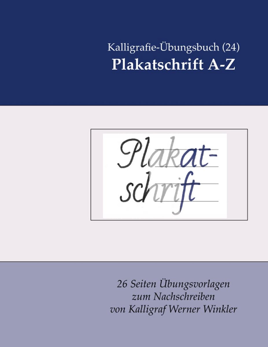 Kalligrafie Oefenboek A-Z: 26 Voorbeelden voor Schrijftraining