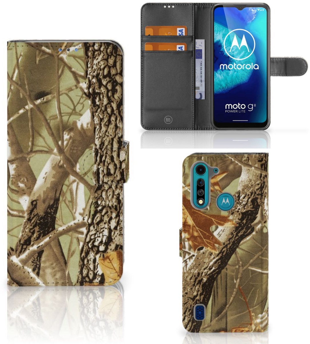 Motorola G8 Power Lite Hoesje Wildernis