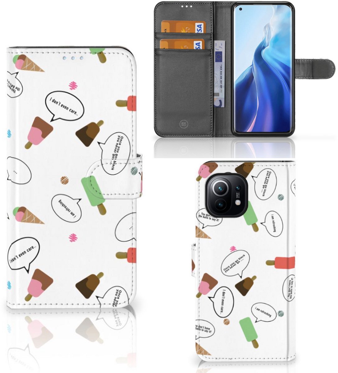 Xiaomi Mi 11 Book Cover IJsjes
