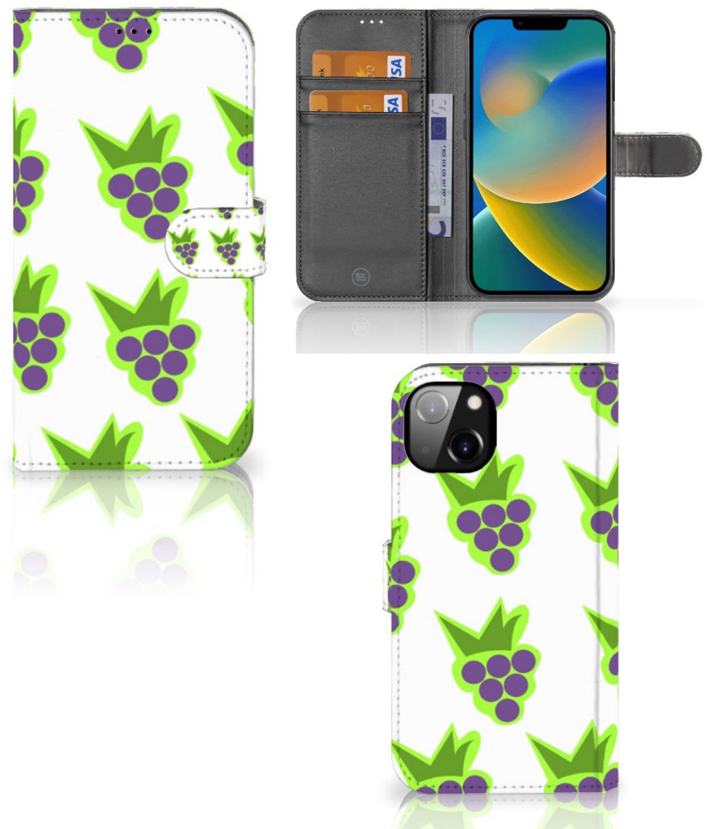 iPhone 14 Plus Book Cover Druiven