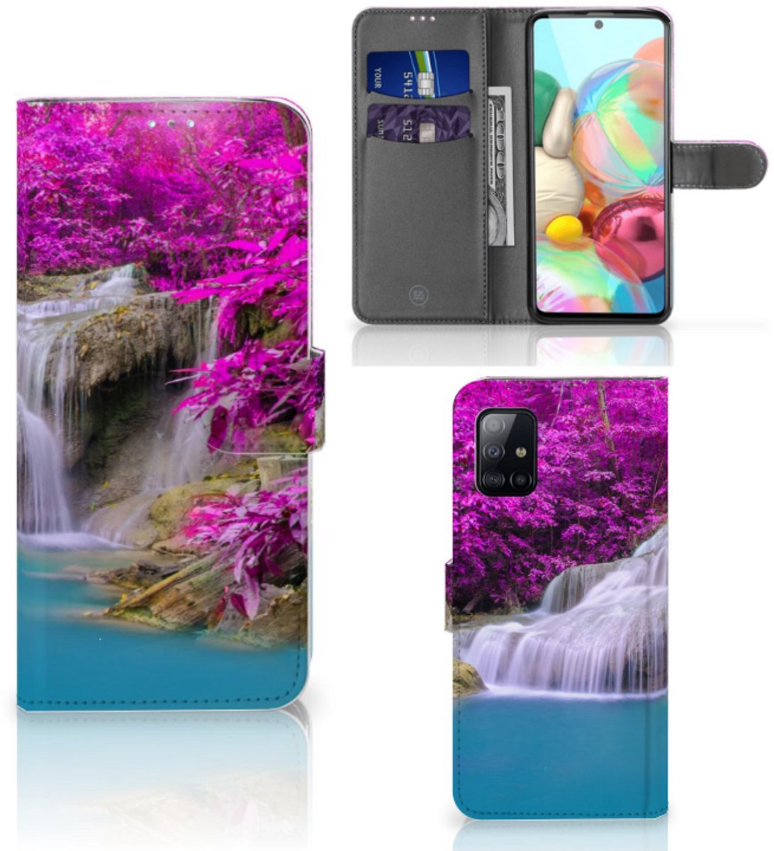 Samsung Galaxy A71 Flip Cover Waterval