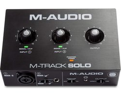 USB Audio Interface voor muziek opnemen, streamen en podcasten met XLR en lijn-ingangen