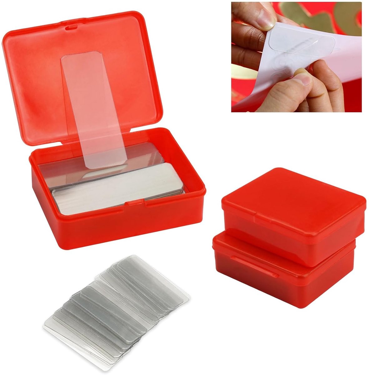 Transparante Dubbelzijdige Kleefpads - Sterk en Wasbaar, Multifunctioneel (3 Dozen)