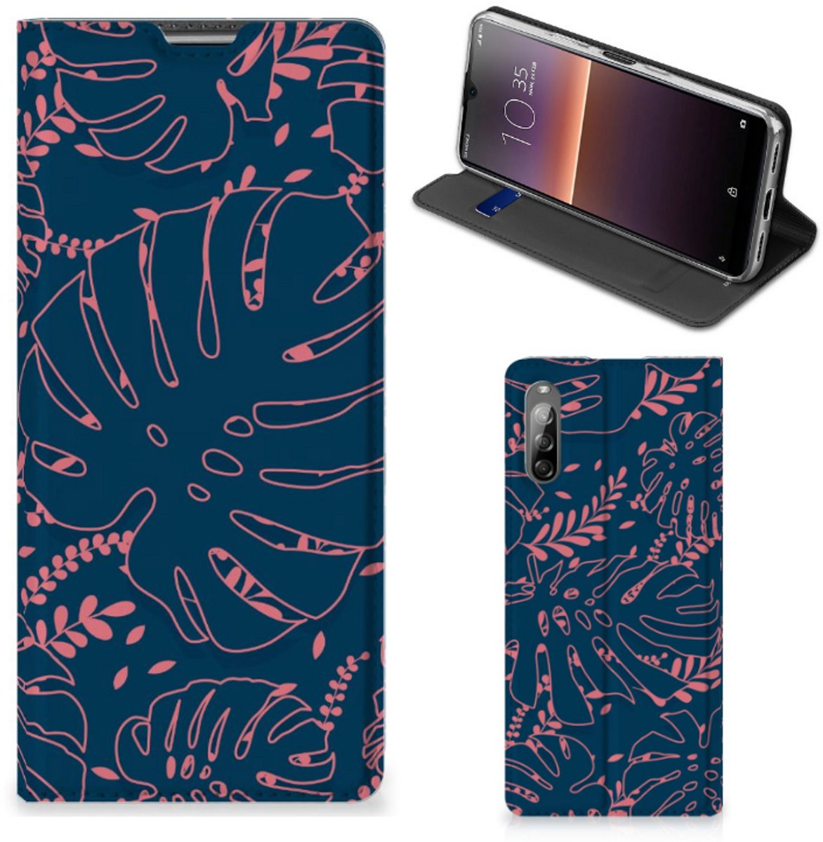 Sony Xperia L4 Smart Cover Palm Leaves