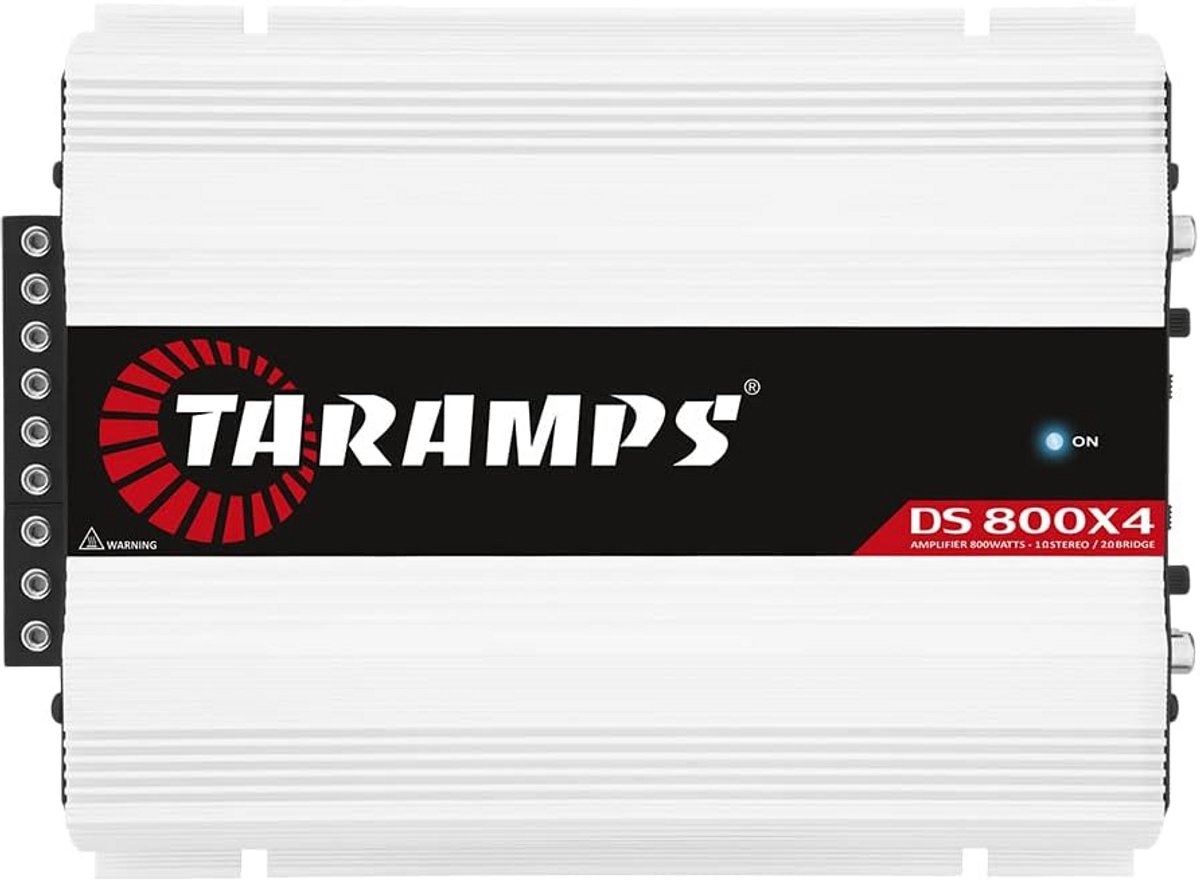 800 Watt RMS Auto Audio Versterker met 4 Kanalen