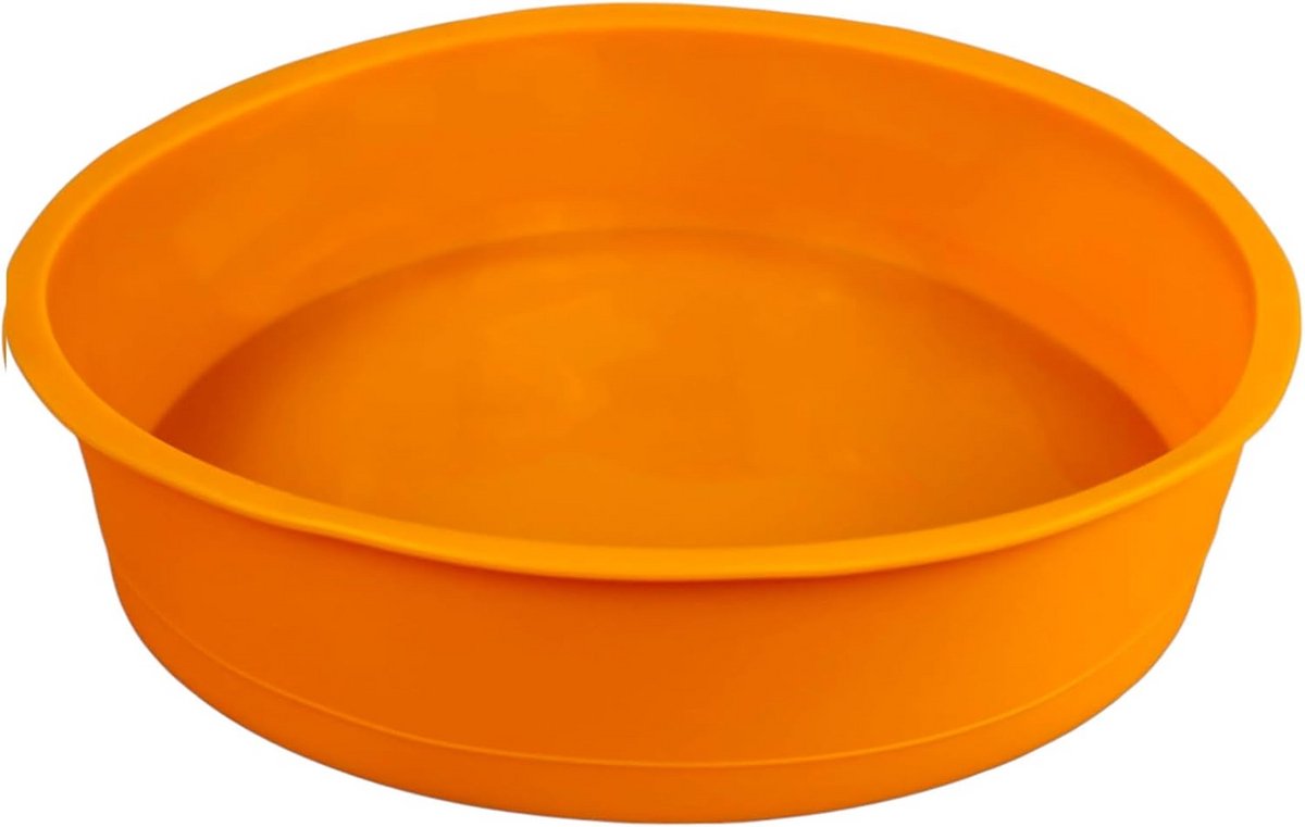 Ronde Siliconen Bakvorm Ø 26 cm - Flexibel voor Cake, Taartbodem en Brood - Hittebestendig