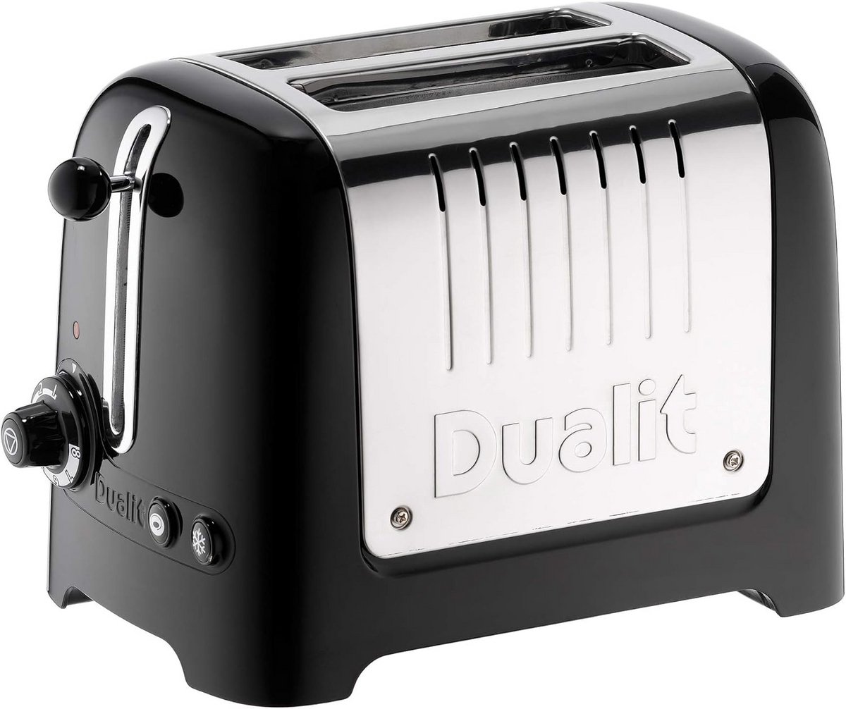 Tweekops Broodrooster met Brede Sleuven - 1,1kW - Snel en Efficiënt Toasten