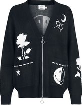Hell Bunny Jayden Cardigan Cardigan zwart Viscose -