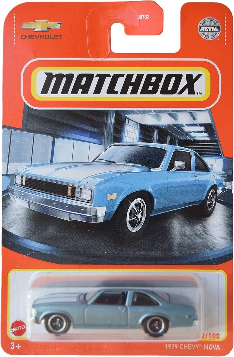 Diecast Modelauto 1979 Chevrolet Nova - Schaalmodel Auto - Superfast Serie