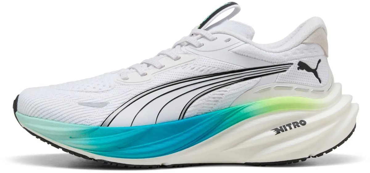 Hardloopschoenen voor dames Puma Magnify Nitro 3 Wit