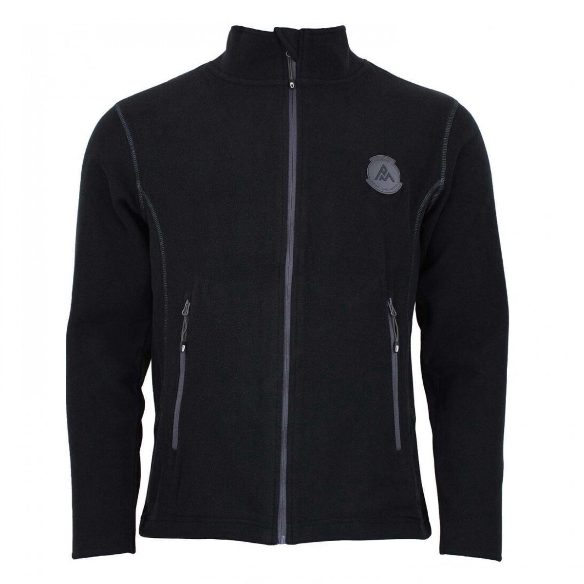 Fleece met volledige rits Peak Mountain Zwart