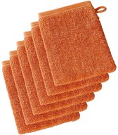 De Witte Lietaer Imagine - Débarbouillettes - Oranje - Set de 6