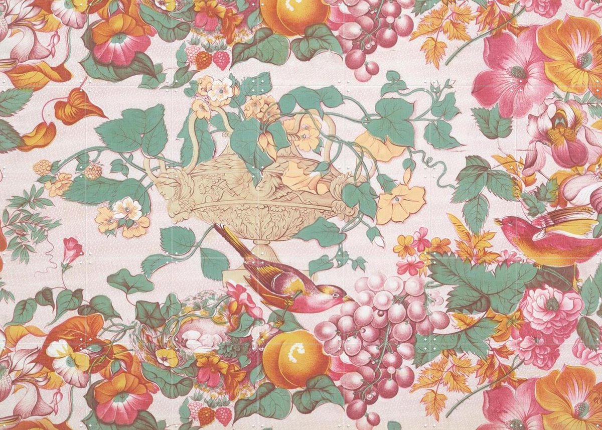 IXXI Furnishing Fabric II, Victoria and Albert Museum - 140 x 100 cm - Gratis ophangtool - Grote wanddecoratie en posters - Klassiek, Vintage