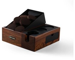 MHW-3BOMBER Knockbox Station – 1,5L afvalbak met portafilterhouder en opberglade - 51-54 mm