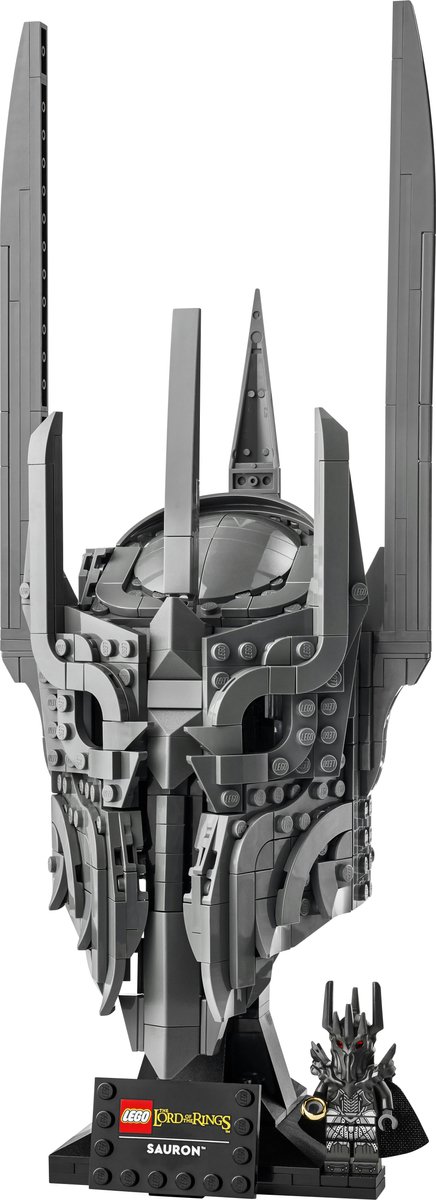 LEGO Icons - The Lord of the Rings: De Helm van Sauron Bouwpakket voor Volwassenen en Woondecoratie - 11373 — afbeelding 11
