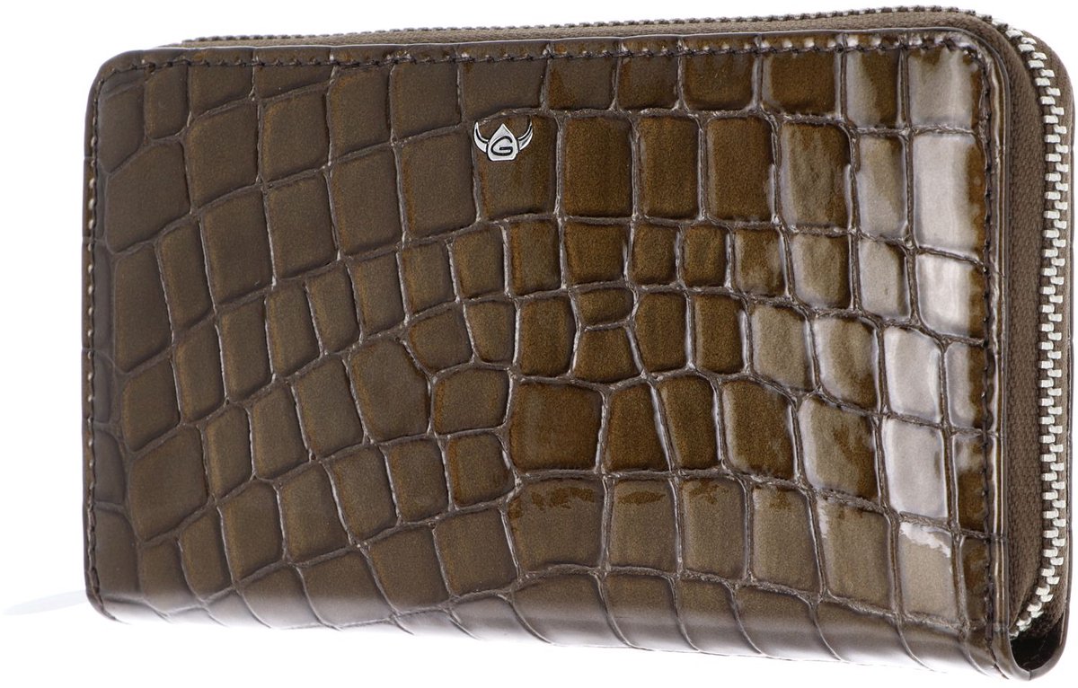 Golden Head Leren portemonnee Cayenne RFID Protect RV-Damenbörse 2804 Toffee bruine