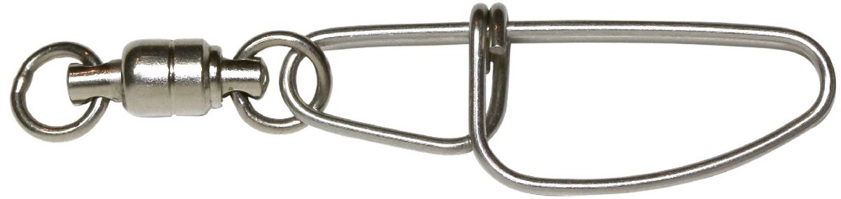 Zeck Ball Bearing Swivel + Snap 105kg 3st.