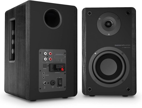 Actieve HiFi Stereo Luidsprekers met Bluetooth 5.0, HDMI ARC en Optische Ingang - 50W RMS — afbeelding 2