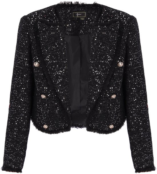 Sequin purple dames jas – Luxe Carnavalsjassen
