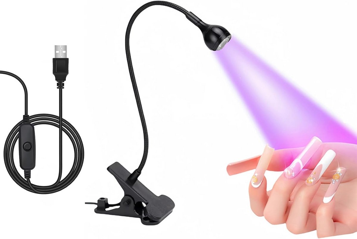 Mini UV-lamp voor Nagelstyling en Diverse Reparaties