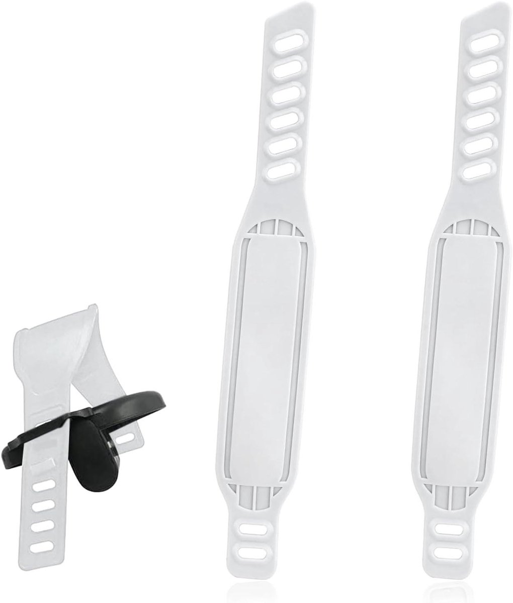 Pedaalriemen voor hometrainers - set van 6, verstelbare lengte, universeel design. Geschikt voor thuis of in de sportschool.