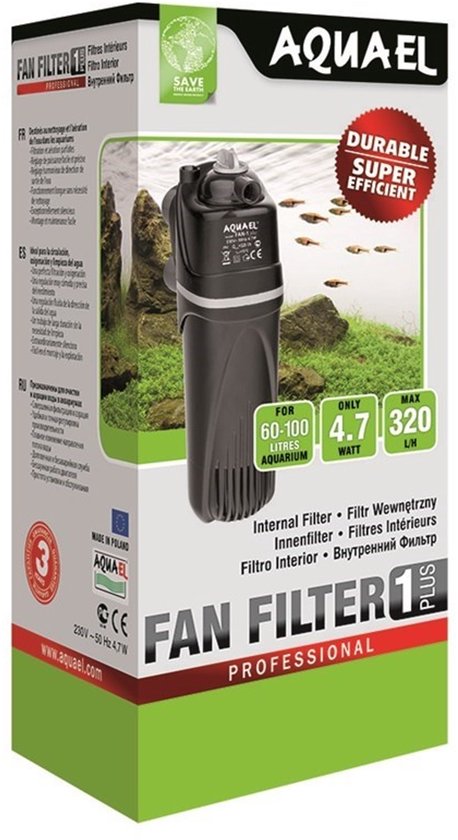 AQUAEL Binnenfilter Fan 1+