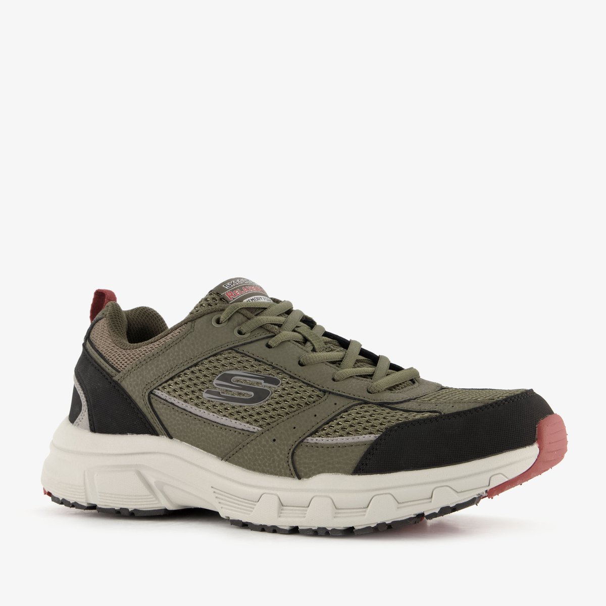 Skechers Oak Canyon heren wandelschoenen cat. A – Extra comfort Memory Foam Groen