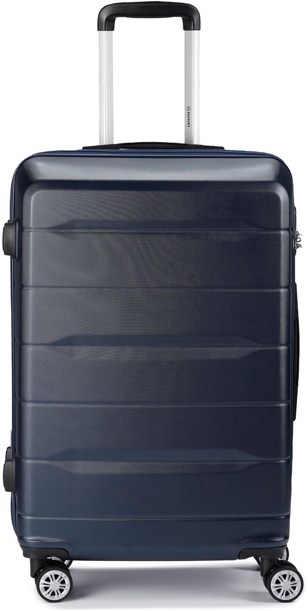 Benzi 5583 4 wielen Trolley 65 cm - Harde bagage - TSA slot - blau