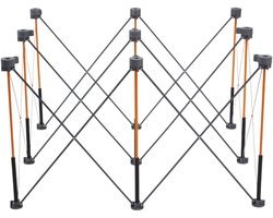 BORA CK9S Centipede universele onderstel 122 x 122 cm hoogte 76 cm + tas