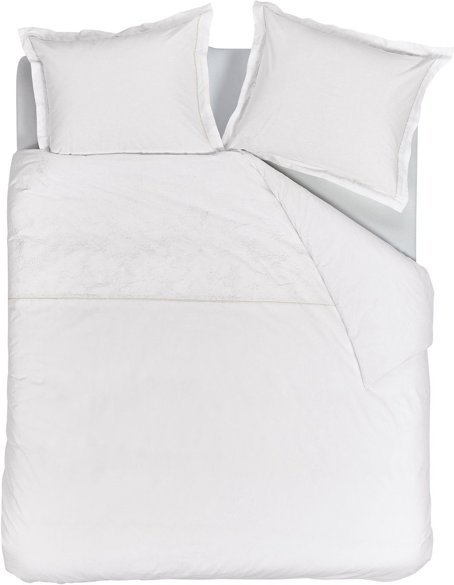 Beddinghouse x Van Gogh Museum Broderie Fleurie dekbedovertrek - Lits-Jumeaux - 240 x 200/220 cm - Wit