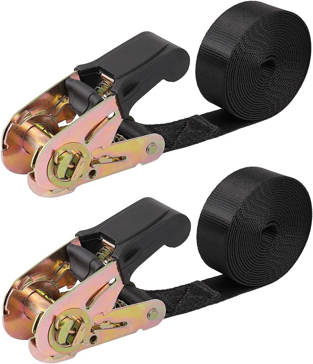 Ratels Lijnen Zonder Haken 2.4m Lange Stevige Nylon Spanbanden voor Motorfietsen en Trailers
