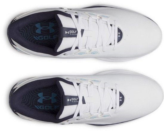 Under Armour Drive Fade 2 Heren Golfschoenen Wit Navy van Merkloos — afbeelding 4