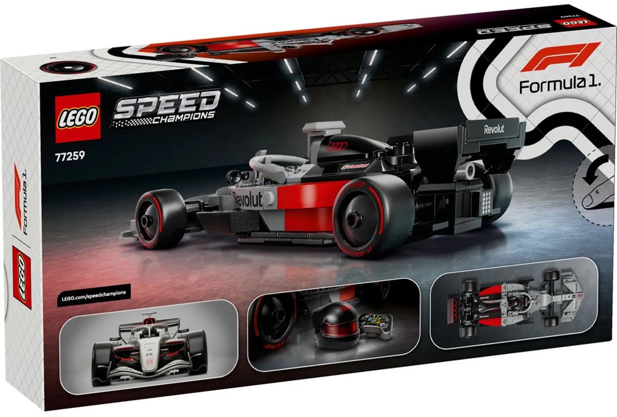 LEGO® Speed Champions Audi Revolut F1® Team R26 Racewagen - 77259 — afbeelding 19