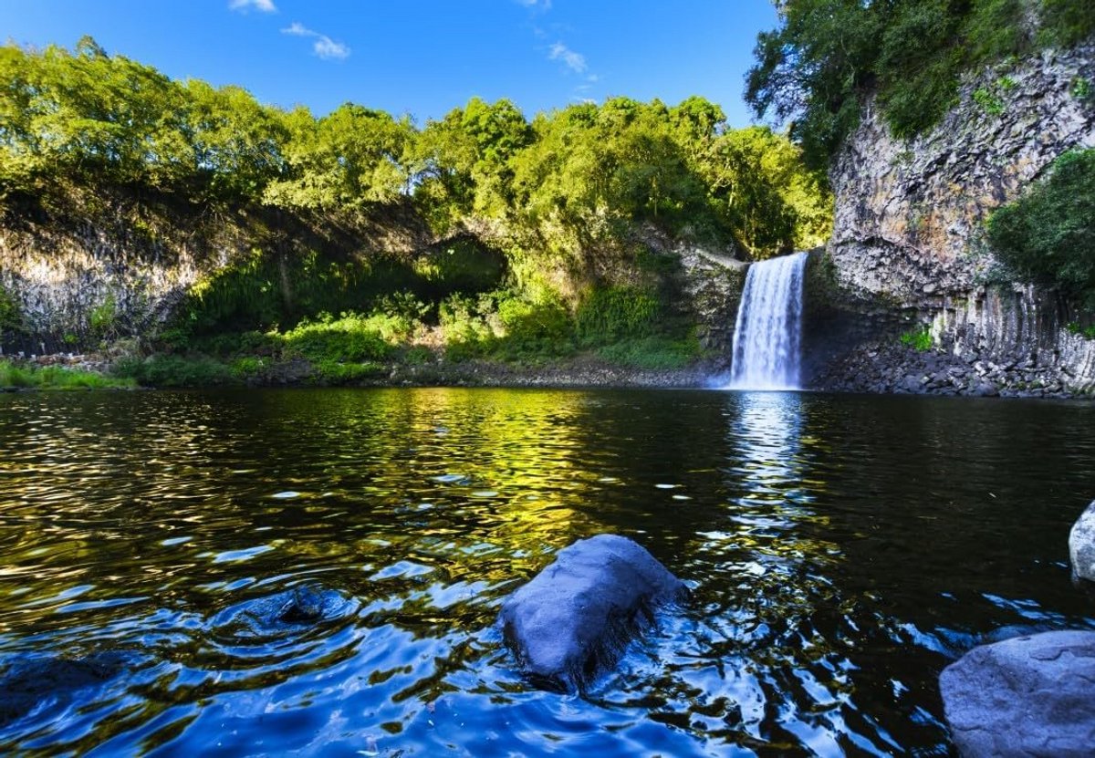 Puzzel 1000 Stukjes - Prachtig Landschap Vredesbekken Réunion Frankrijk