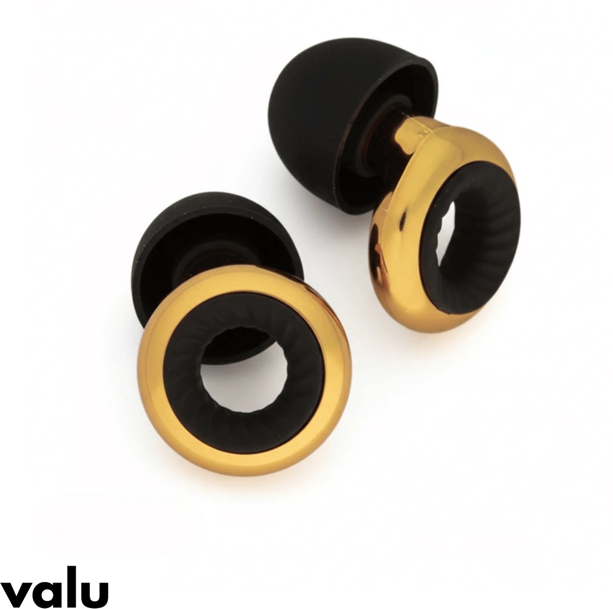 Valu Oordoppen – Earplugs – Festival Oordopjes – Oordoppen Slapen – Gehoorbescherming – Slapen – Focus – 27dB – Metallic Gold