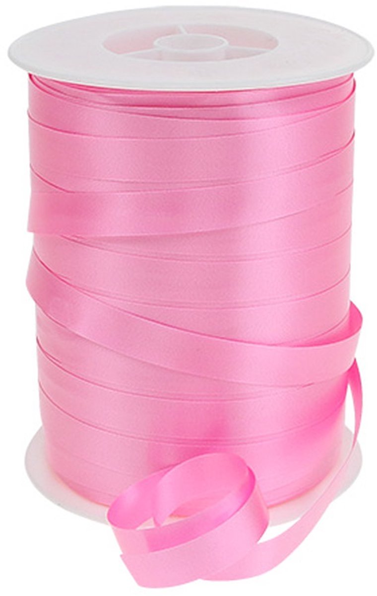 Krullint roze 10mm 250m